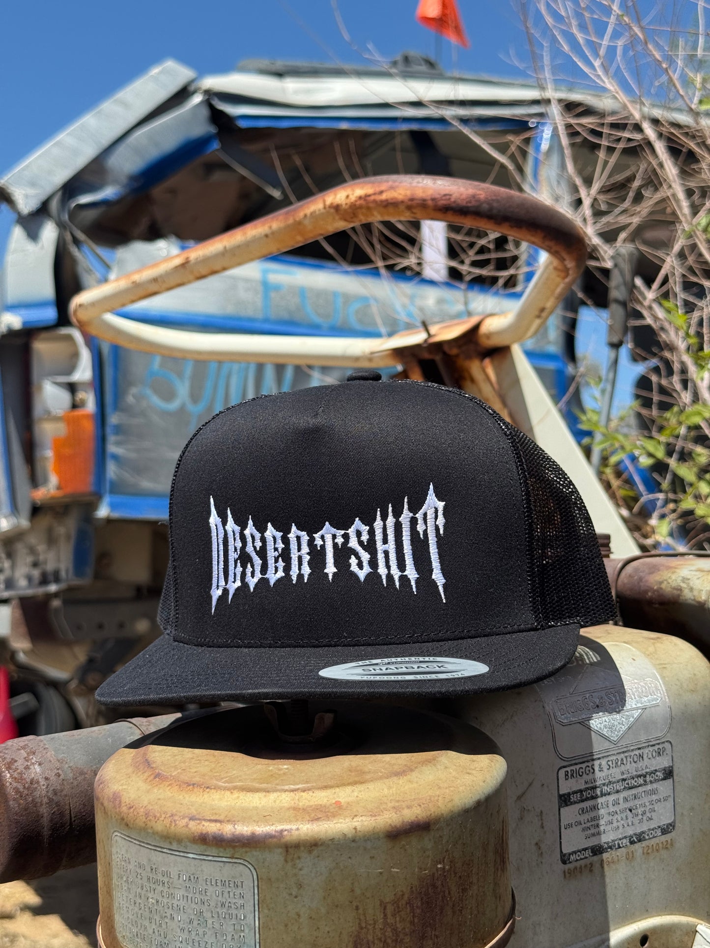 Stretch logo Trucker