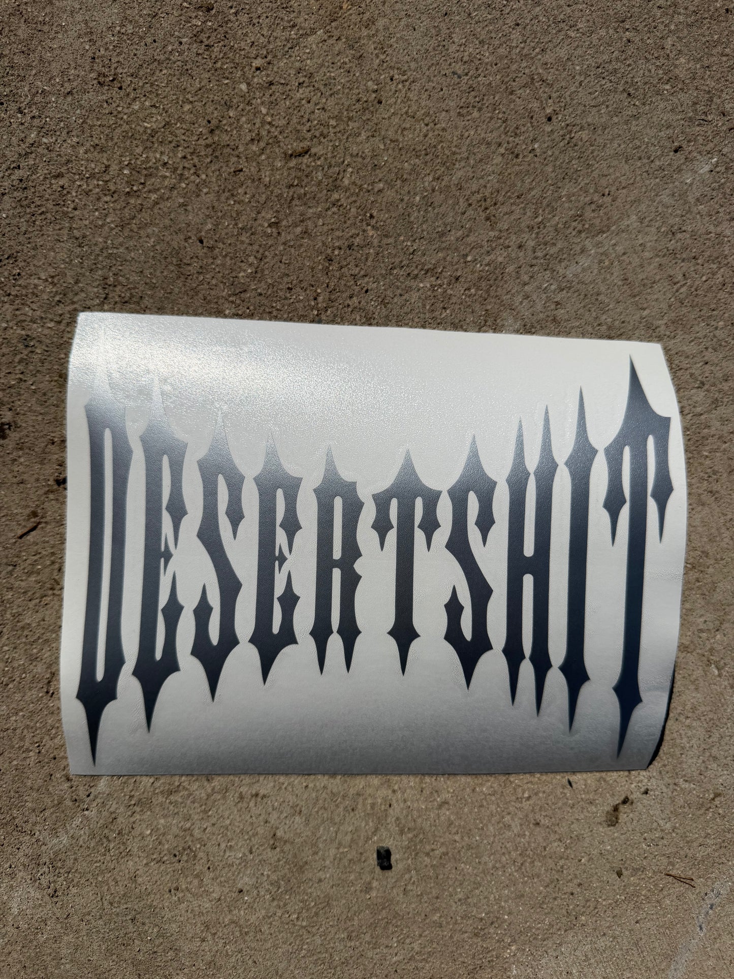 Stretch Logo Vinyl 8" (select color below)