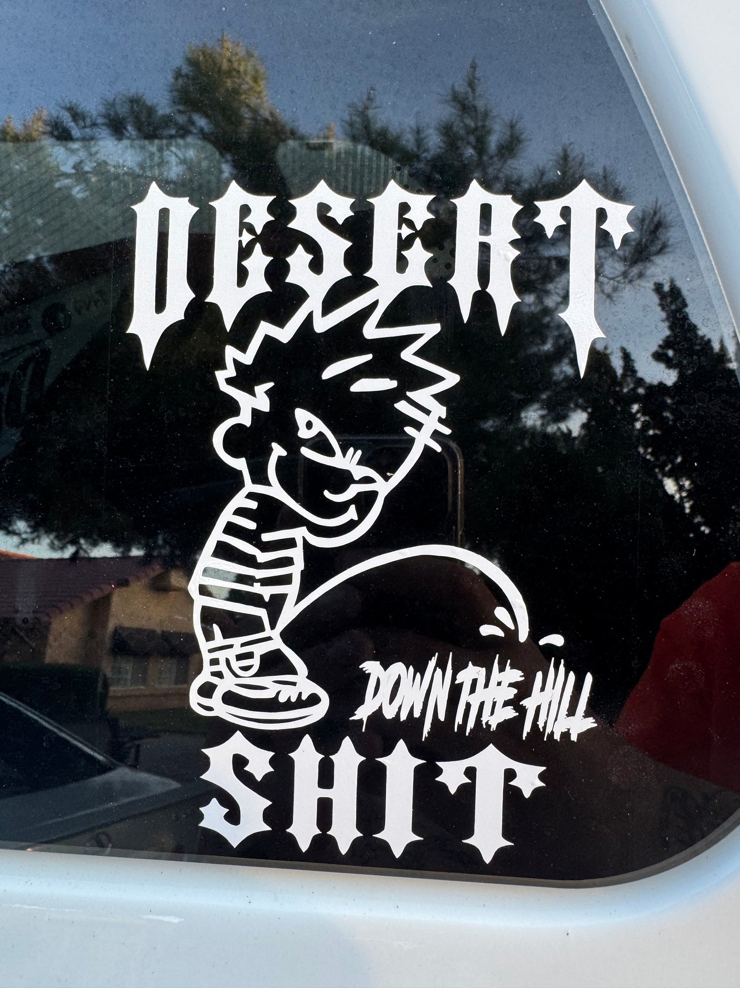Down The Hill Die Cut (Two Sizes)