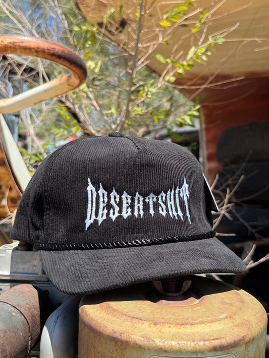 Stretch logo Cord Hat
