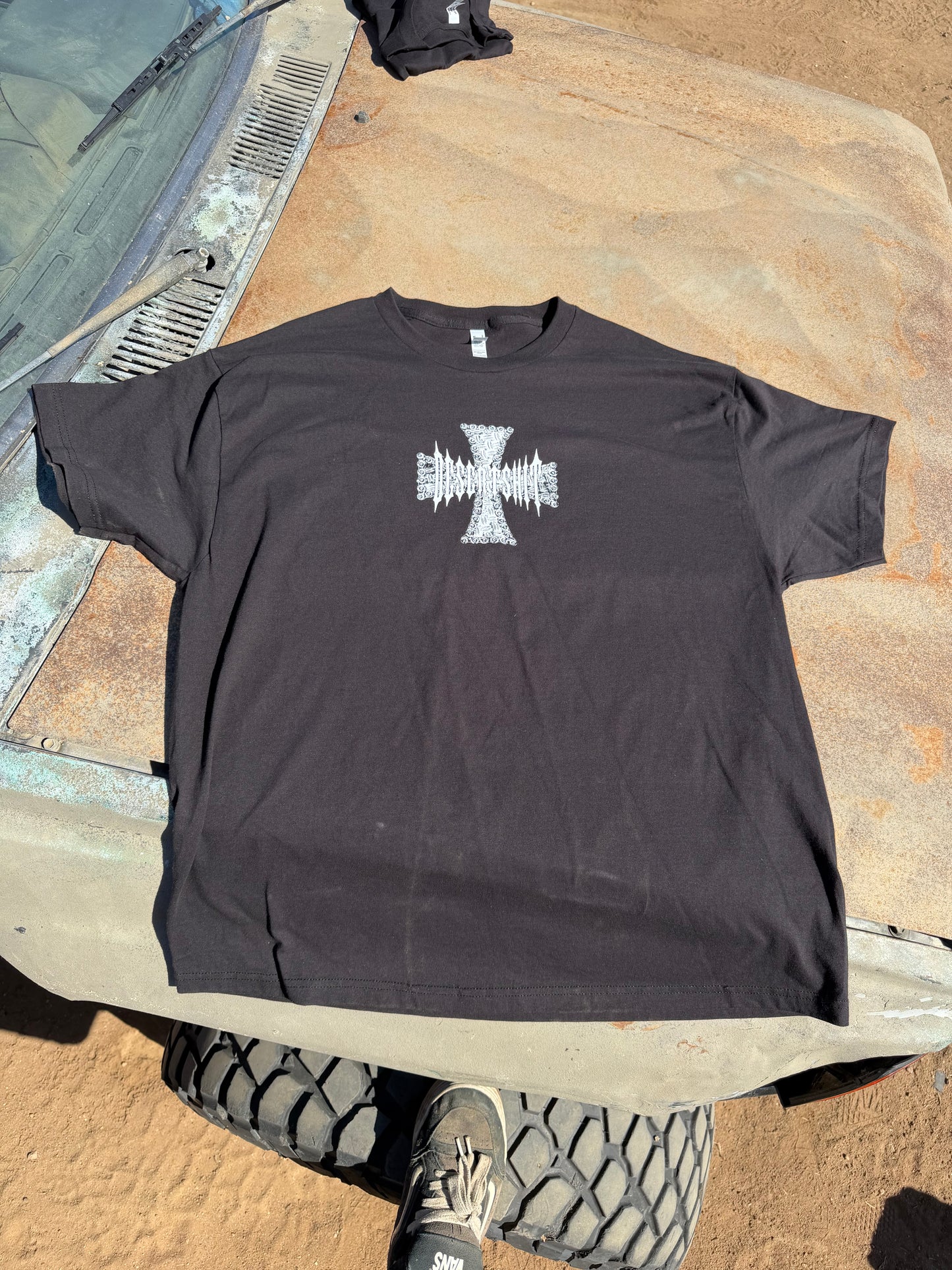 Iron cross tee