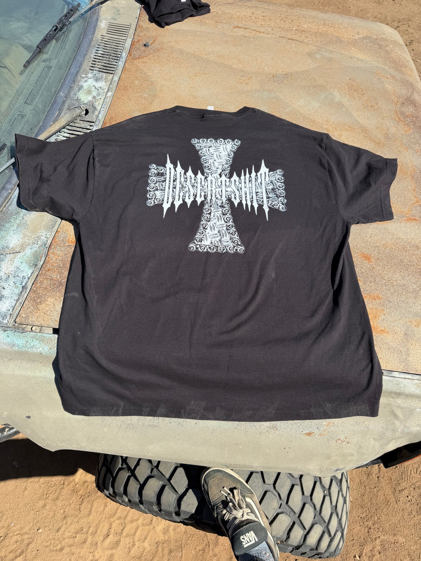 Iron cross tee