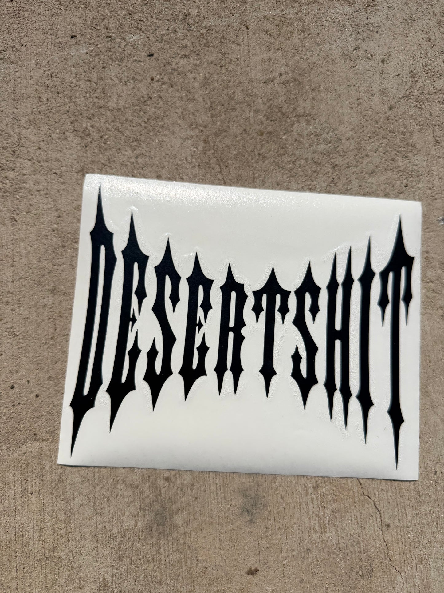 Stretch Logo Vinyl 8" (select color below)